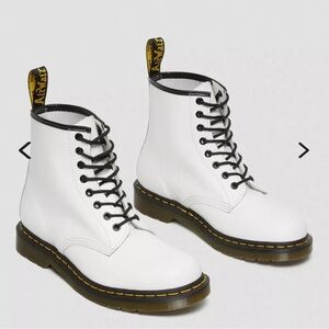 Dr. Martens Classic White Boots